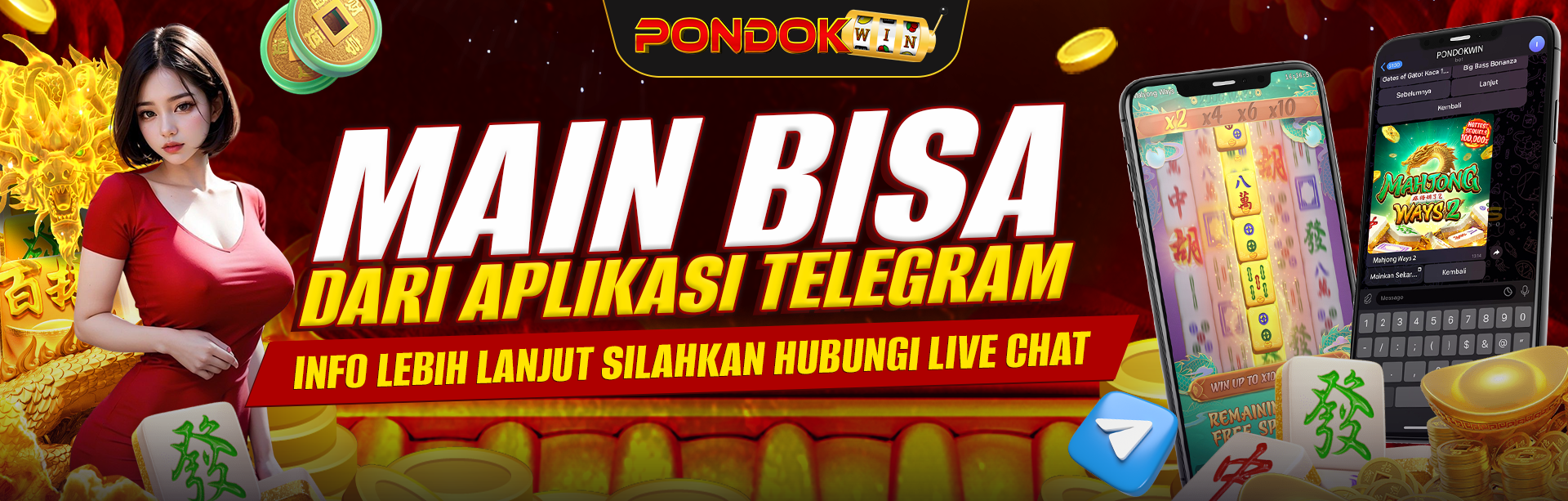 Mainkan Slot Kamu Dari Telegram